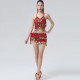 Ceinture de danse orientale moderne à paillettes