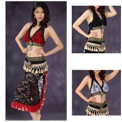 Haut tribal Fusion de danse orientale 