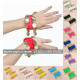 Bracelet élastique à sequins à la paire