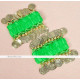 Bracelet élastique à sequins à la paire