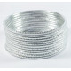 Lot de 12 bracelets bangles indiens striés couleur unie