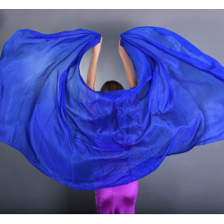 Voile de danse orientale en soie 