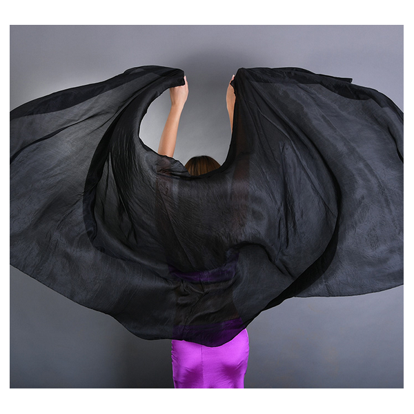 Voile de danse en soie - Promo voile rectangulaire