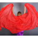 Voile de danse orientale en soie 