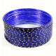 Bracelets indiens couleurs et pointillé doré