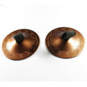 Paire de sagattes bronze pour une main 