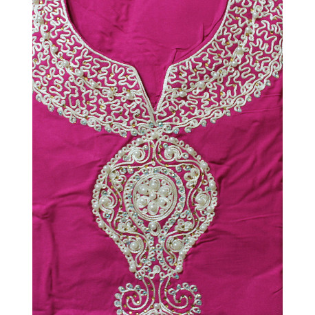 Djellaba traditionnelle perles et strass