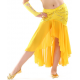 Jupe sirène de danse orientale enfant jaune