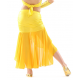 Jupe sirène de danse orientale enfant jaune