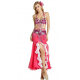 Tenue de scène de danse orientale compléte couleur fuschia