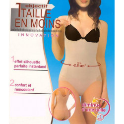 Body gainant minceur couleur chair 