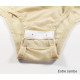 Body beige strass à manches longues