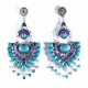 Boucles d'oreilles fantaisie bohême