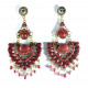 Boucles d'oreilles fantaisie bohême