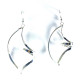 Boucles d'oreilles fantaisie spirale 