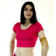 Choli indien à manches courtes 