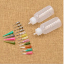 Burette pour henné avec 9 embouts