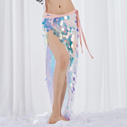 Ceinture jupette de danse orientale sirène