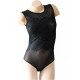 Body femme résille et dentelle strass