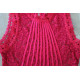 Body femme en dentelle col droit