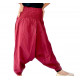 Sarouel femme uni coton pas cher