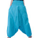 Sarouel femme uni coton pas cher