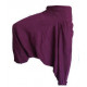 Sarouel femme uni coton pas cher