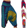 Sarouel femme coton coloré 
