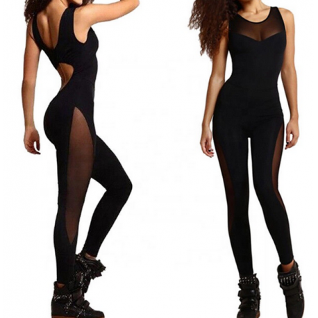 Combinaison noire pour cours de danse