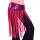Ceinture de danse orientale à fils et paillettes