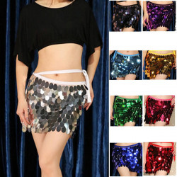 Ceinture danse à pastilles style jupette