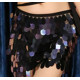 Ceinture danse à pastilles style jupette