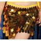 Ceinture danse à pastilles style jupette