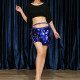Ceinture danse à pastilles style jupette