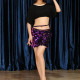 Ceinture danse à pastilles style jupette