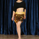 Ceinture danse à pastilles style jupette