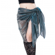 Foulard de danse orientale reflets brillants