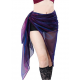 Foulard de danse orientale reflets brillants