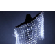 Voile lumineux de danse orientale blanc