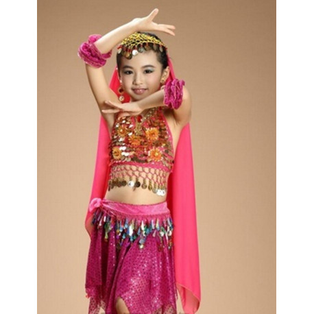 Costume de danse orientale et indienne enfant