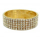 Bracelet strass doré