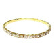 Bracelet strass doré