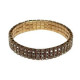 Bracelet strass doré