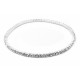 Bracelet strass argenté fantaisie