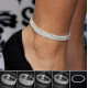 Bracelet strass argenté fantaisie