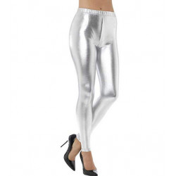 Legging argenté