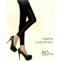 Legging noir fantaisie 