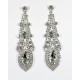 Boucles d'oreilles strass taille XXL