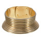 Collier large doré africain