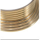 Collier large doré africain